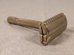 Rasoio di sicurezza vintage 1938 Gillette Senator DE pettine aperto - Foto 1 di 9
