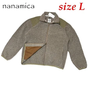 Nanamica Wool Zip Sweater L Coyote Japan Made Boiled Wool Jacket - Picture 1 of 8