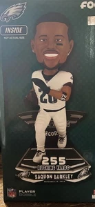 Saquon Barkley Single Game Franchise Rushing Record Bobblehead /124 - Picture 1 of 3