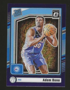 ADEM BONA 2024-2025 Donruss Optic Purple #281 Rookie RC 76ers - Imagen 1 de 3
