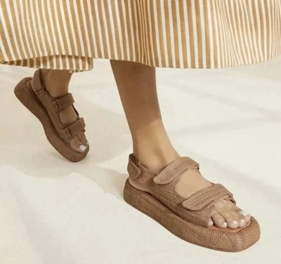 Sandalia plataforma azul Loeffler Randall para mujer talla 7,5  Foto 1 de 4