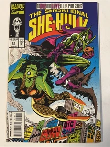Sensational She-Hulk #53 - ASM #39 Green Goblin Homage Cover NM/VF Marvel 1993 - Picture 1 of 10