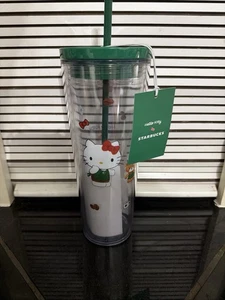 Starbucks Hello Kitty Cold Cup 2025 Holiday Collection 24 oz New READ - Picture 1 of 5