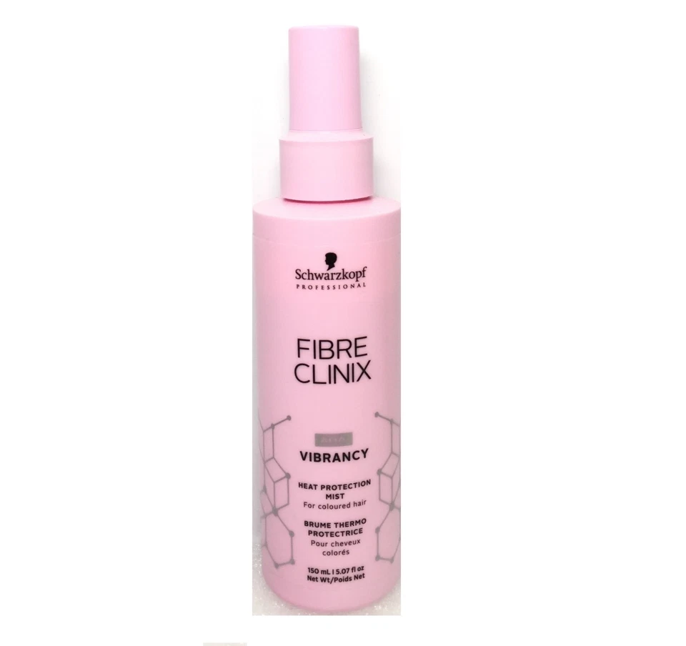 Schwarzkopf Fibre Clinix Vibrancy Heat Protection Mist, 5,07 oz Foto 1 de 1