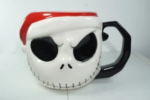 Taza 3D Disney Pesadilla antes de Navidad Jack Skellington con taza sombrero de Santa - Imagen 1 de 8