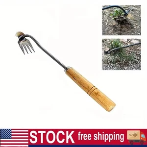 Weeding Tool With 4 Teeth Manganese Weeding Artifact Uprooting - Picture 1 of 13