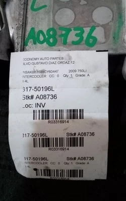 Intercooler izquierdo conductor 4,4 L doble turbo compatible con BMW X6 3316914 08-19 Foto 1 de 4