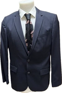 Hugo Boss Sakko Gr 50 Blau Tweedsakko Männer Jackett Jacke Anzug Sakko - Bild 1 von 9