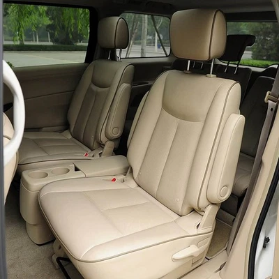 FOR 2013-2017 NISSAN QUEST 5-SEAT DURABLE LEATHER MOTOPTES CUSTOM CAR SEAT COVER - Image 1 of 4
