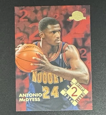 Antonio McDyess 1995-96 Skybox ROOKIE Lottery Exchange #2 - Denver Nuggets - Image 1 of 2