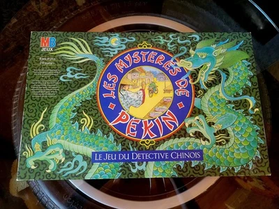 Jeu de société LES MYSTERES DE PEKIN le jeu du détective chinois MB 1989 - Photo 1/4
