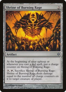 Shrine of Burning Rage #153 (MP) New Phyrexia NPH Magic MTG - Picture 1 of 1