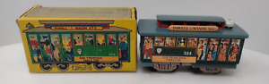 Vintage Tin Toy Japan San Francisco Cable Car 504 Powell & Mason Bay & Taylor