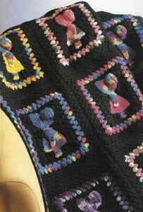 SUNBONNET SUE AFGHAN HOME DECOR CROCHET PATTERN INSTRUCTIONS - Picture 1 of 1