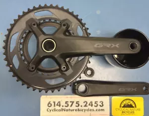 SHIMANO GRX FC-RX610 Hollowtech 172.5 2x12 46/30T Crankset - Picture 1 of 6