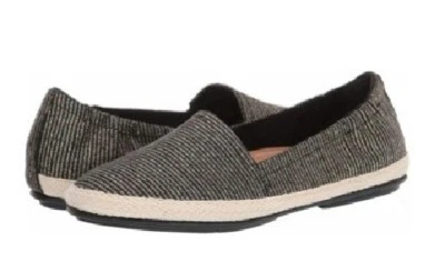 #FitFlop Sirena Brillo Rayas Alpargata Para Mujer Sin Cordones - Talla 7.5 $110 AL POR MENOR Foto 1 de 4