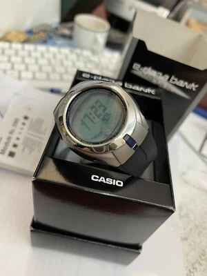 CASIO EBD-112-1VER Uhr mit Data Bank und vielen Funktionen 5 Alarme, World Timer - Bild 1 von 4