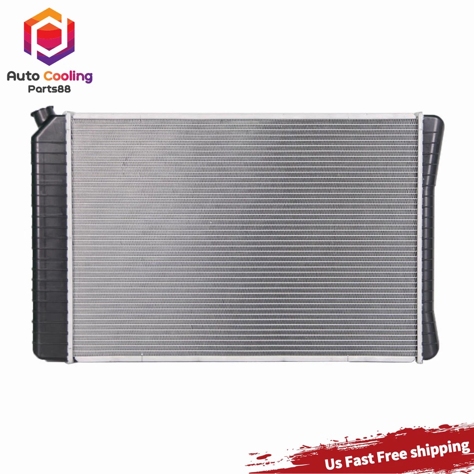 CU730 Aluminum Radiator For 1973-1986 Chevrolet C10 C20 C30 K10 K20 K30 3056964 - Image 1 of 4