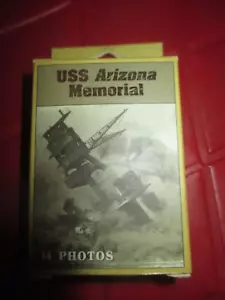 Mini tarjetas de juego vintage USS ARIZONA MEMORIAL USADAS - AÑOS 90 - Imagen 1 de 4
