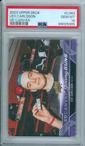 Leo Carlsson 2023 Upper Deck Canvas #C362 RC Rookie PSA Gem Mint 10 - Picture 1 of 2