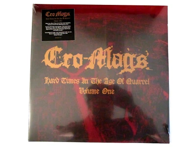 CRO-MAGS HARD TIMES IN THE AGE OF QUARREL VOLUME ONE LP IMPORT (2) VINYL - Image 1 of 2