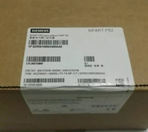 6DR50100NG000AA0 NEW SIEMENS SIPART PS2 Valve Positioner 6DR5010-0NG00-0AA0 - Picture 1 of 1