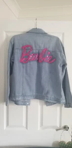 new barbie light blue denim jacket 14 15 yrs - Picture 1 of 4