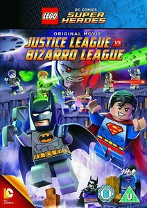 New Lego Justice League Vs Bizarro League (DVD) DC Comics Super Heroes - Picture 1 of 1