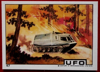 UFO - Monty Gum (1970) - Card #47 - "Mobile" - Image 1 of 3
