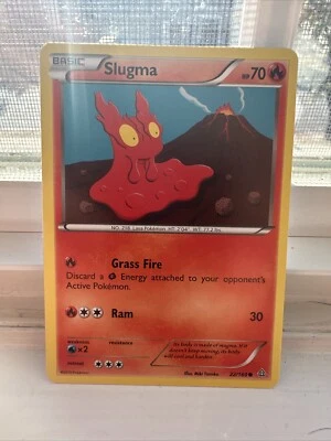 Slugma 22/160 Reverse Holo XY Primal Clash 2015 Rare Pokémon TCG  - Image 1 of 2
