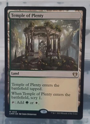 Magic - Temple of Plenty - Rare/Land - Commander Masters: Extras - EN/NM - Bild 1 von 2