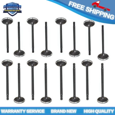 16× Exhaust＋Intake Valves For 2006 2007 2008-2013 Mazda 3/6/CX-7 2.3L 4Cyl - Image 1 of 4