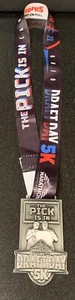 2021 Canton Ohio Pro Football Hall Of Fame Marathon 5K Medal - Bild 1 von 7