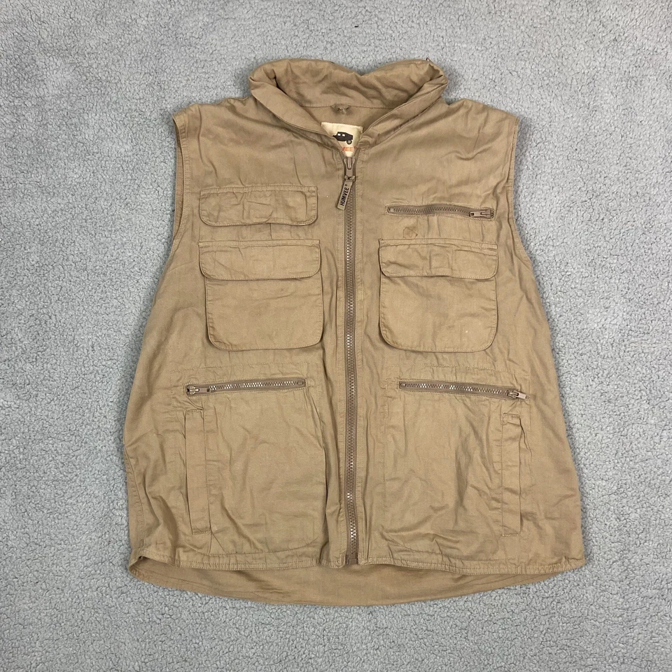 Humvee Adventure Gear Safari Cargo Vest Tan - Size XL - Image 1 of 4