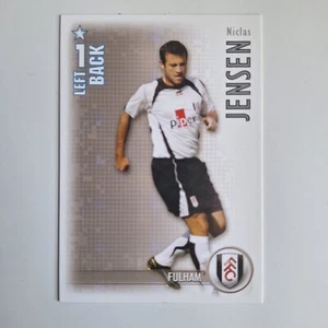 Shoot Out Football Trading Card 2006-07 Fulham Niclas Jensen - Picture 1 of 2