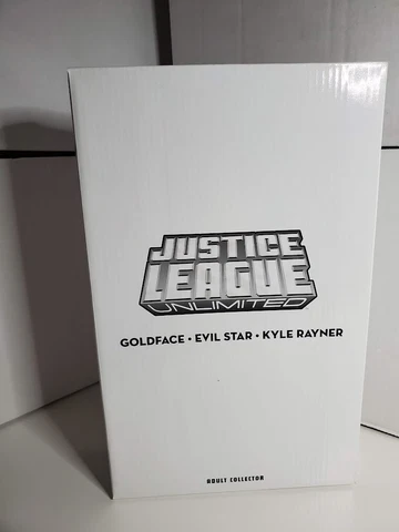 Justice League Unlimited 3 3/4" JLU 3-Pack NEW | Goldface Evil Star Kyle Rayner Cover