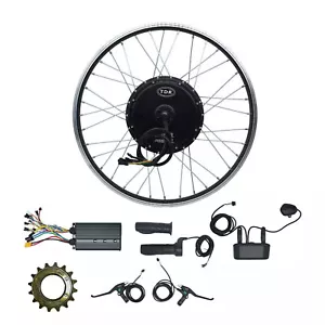 72V 3000W Rear EBike Electric Bike Conversion Kit for 26" 27.5" 29" 700C Wheels - Picture 1 of 11