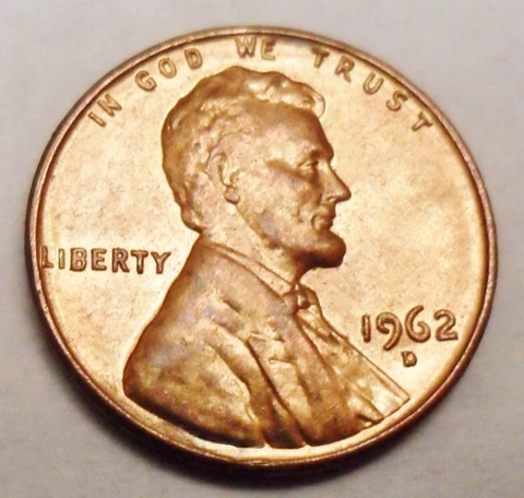 1962 D Lincoln Memorial Cent / Penny  *XF OR BETTER* *FREE SHIPPING* Cover