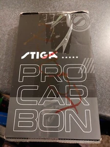 STIGA Pro Carbon Performance-Level Table Tennis Racket (SLIGHT DAMAGE RED SIDE) - Bild 1 von 3