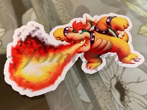 Super Mario - Anime - Bowser Custom Sticker Decal Vinyl #2 nintendo galaxy - Picture 1 of 7