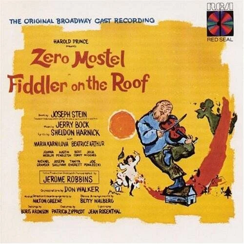 Fiddler on the Roof (1964 Original Broadway Cast) - Audio CD - GOOD - Image 1 of 1
