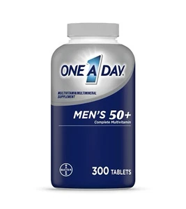 One A Day Men's 50 Plus Healthy Advantage Multivitamin Tablets 300 Count - Picture 1 of 8