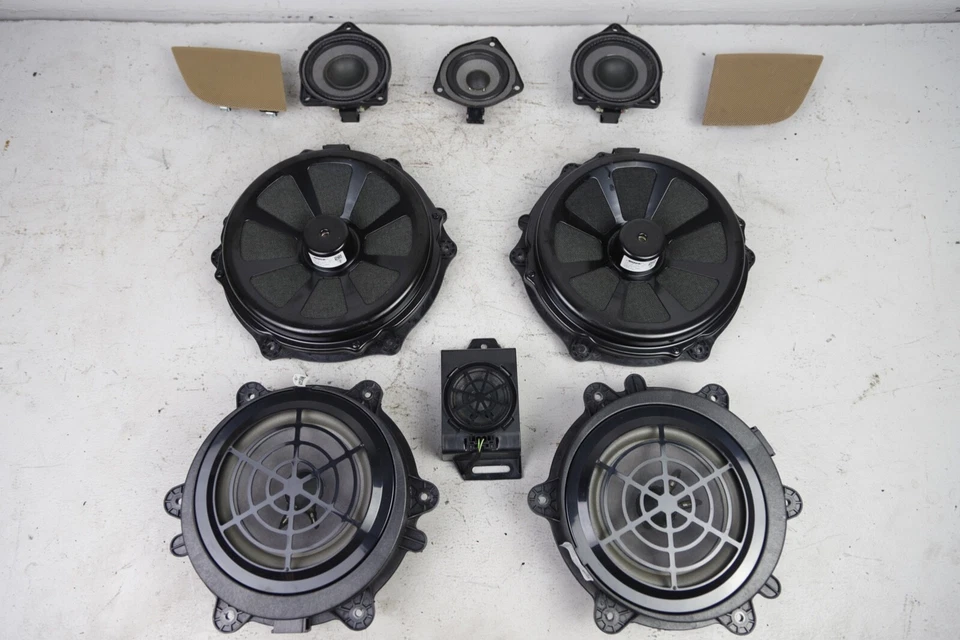 2010-2016 PPORSCHE PANAMERA ПЕРЕДНЯЯ И ЗАДНЯЯ ДВЕРЬ ПРИБОРНОЙ ПАНЕЛИ ДИНАМИКИ САБВУФЕРЫ OEM 78K - Изображение 1 из 4