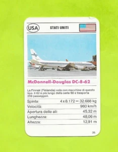 Carte Italienne - USA - McDonnell-Douglas-DC-8-62 - Picture 1 of 2