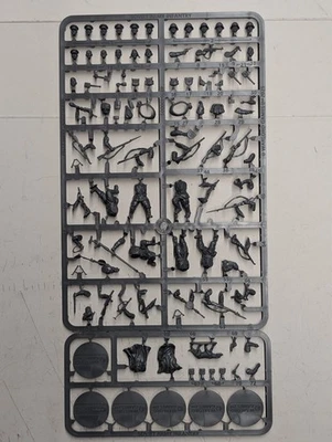 Sprue de infantería del ejército soviético, acción de perno, plástico de 28 mm, juegos de señores de la guerra soviéticos de la Segunda Guerra Mundial Foto 1 de 4
