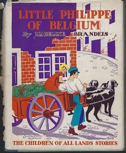 Little Philippe of Belgium Madeline Brandeis Children of all Lands 1930 DJ - Picture 1 of 1
