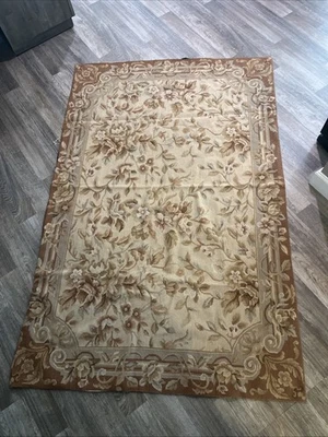 Ковер/гобелен ручной работы Ethan Allen 100% шерсть 4x6 - Изображение 1 из 4