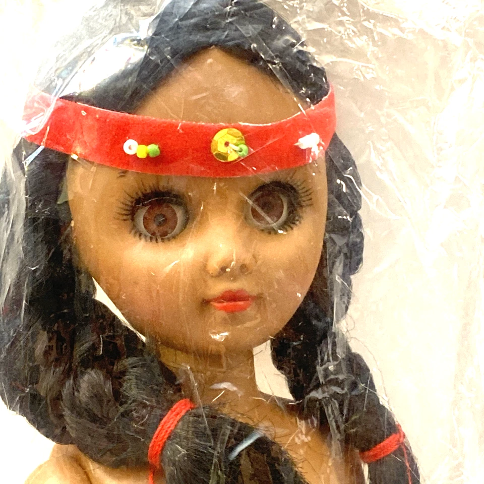 Muñeca niña india nativa americana DARICE Craft Supplies 15" tradicional #12622-16 Foto 1 de 4