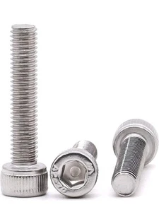 15 Pack 5/16-18x2" Socket Head Cap Screws Allen Hex Drive Stainless Steel Bolts - Picture 1 of 7