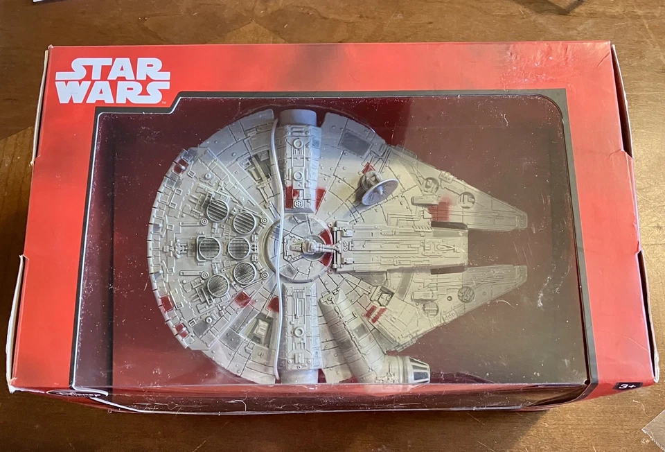 Star Wars Deluxe Die Cast  Disney Store Millenium Falcon Toy - Brand New - Image 1 of 4